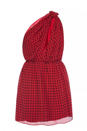 Patterned one-shoulder dress, zdjęcie 1 Patterned one-shoulder dress od Saint Laurent